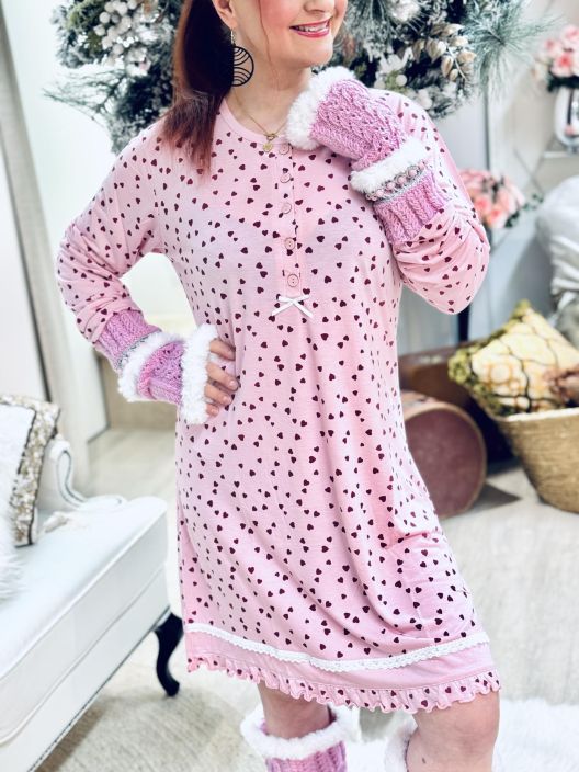 New Collection Yöpaita Sydän 4136 tuotekuva 1