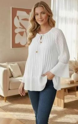 NEW COLLECTION New Collection SifonkiPusero 15952 Pliseerattu