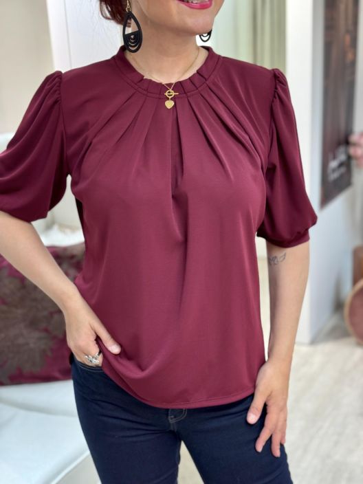 In Front Pusero Grazia 14852 Burgundy