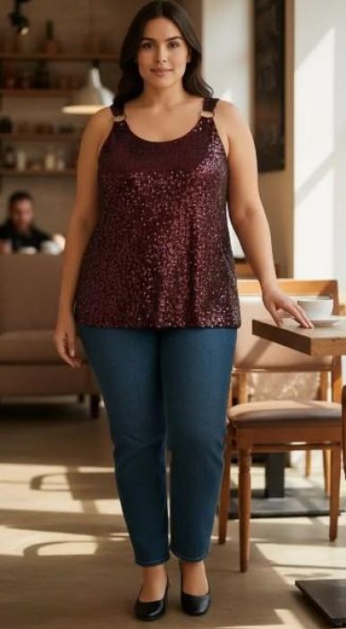 New Collection PaljettiToppi 82851 tuotekuva 1