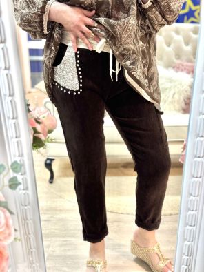 NEW COLLECTION New Collection Joggerit Strassi-Paljetti 08934