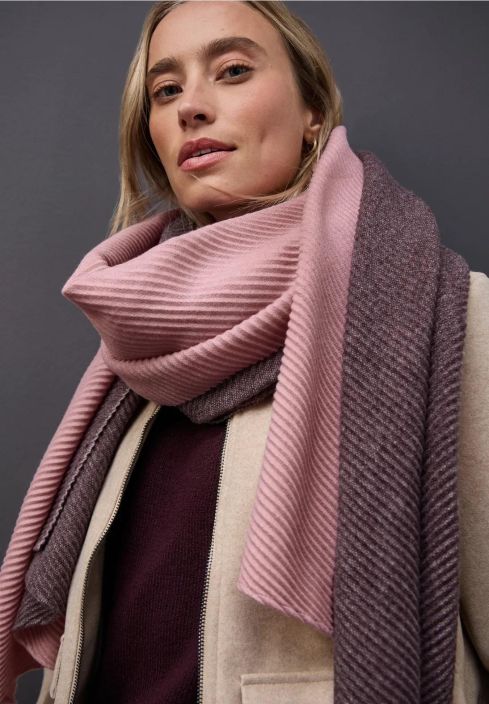 Street One Huivi Pliseerattu 572992 Jazz Berry Melange Street One Huivi Pliseerattu 572992 Jazz Berry Melange