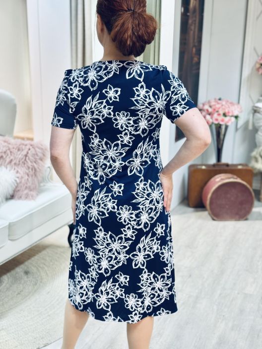 In Front Mekko Lucy 16711 Navy tuotekuva 3