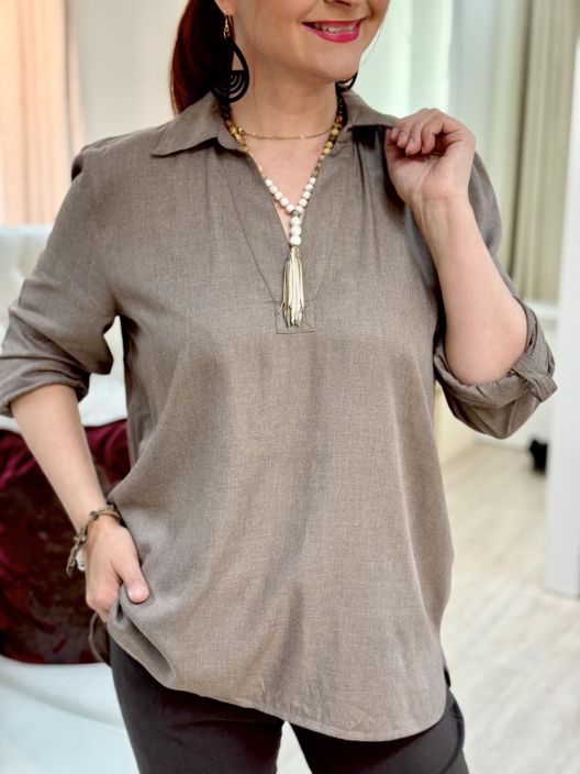 Cecil Pusero 346038 Cocoa Taupe Melange