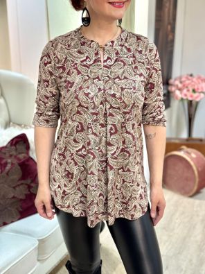 IN FRONT In Front Pusero/Tunika Maracol 16897 Burgundy