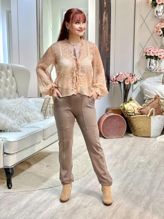 A-VIEW SifonkiJakku Flounce 4936 Sand-Peach tuotekuva 3