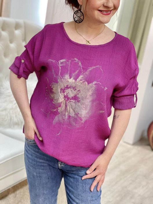 New Collection TunikaPusero KultaKukka 01622 tuotekuva 2 New Collection TunikaPusero KultaKukka 01622 tuotekuva 2