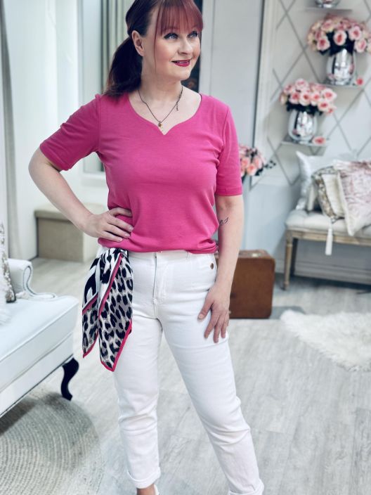 Street One T-Paita Ada 325094 Pinkki tuotekuva 3