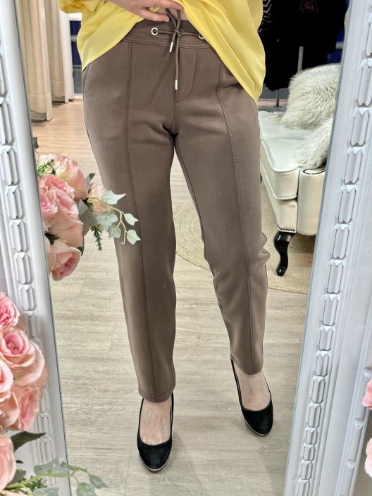 Cecil Housut Tracey Silk Touch 380550 Urban Taupe tuotekuva 2