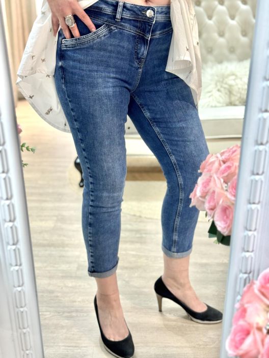 Street One Farkut Boyfriend Loose Fit 379525 Light Blue Wash tuotekuva 1