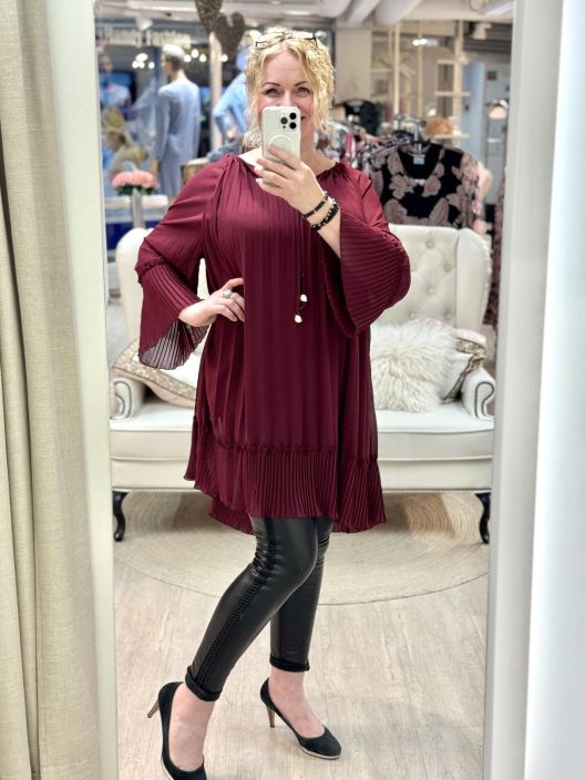 New Collection Sifonkimekko/Tunika 25952 Pliseerattu tuotekuva 3