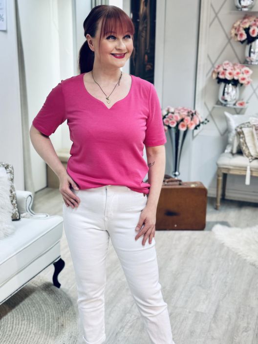 Street One T-Paita Ada 325094 Pinkki tuotekuva 5