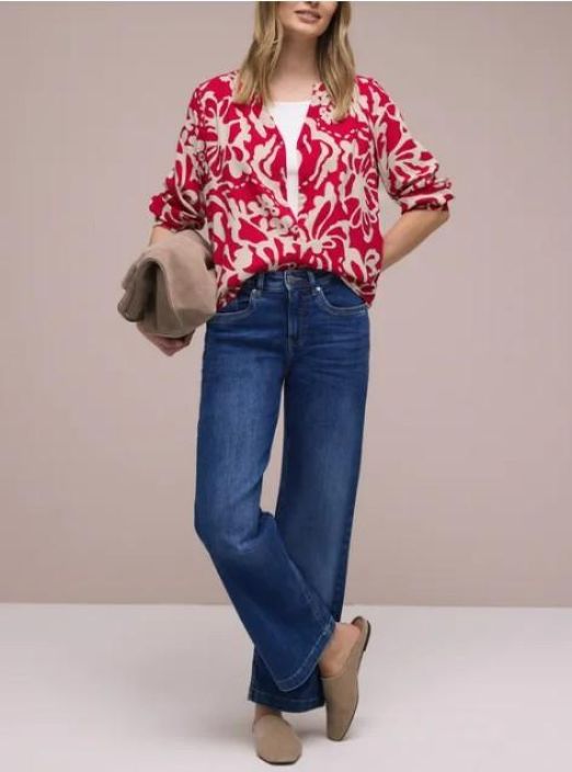 Street One Pusero 346438 Salsa Red tuotekuva 1