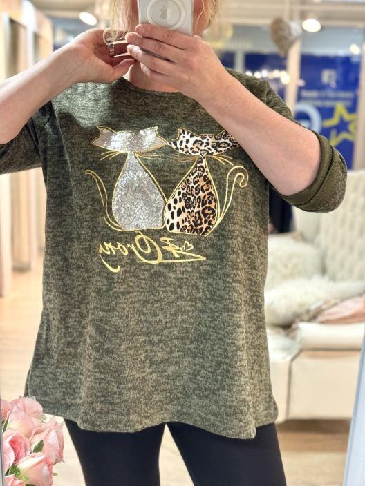 New Collection NeulePusero Cat 603 tuotekuva 3