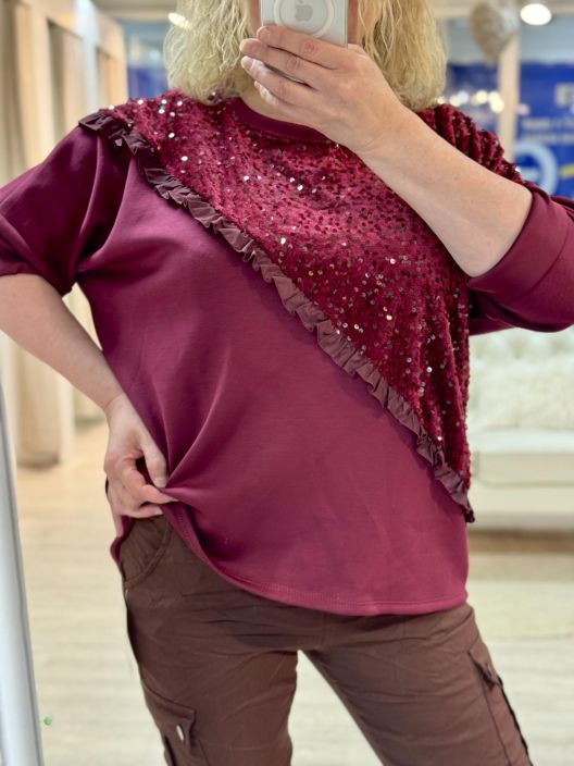 New Collection PaljettiPusero 0847 tuotekuva 2 New Collection PaljettiPusero 0847 tuotekuva 2