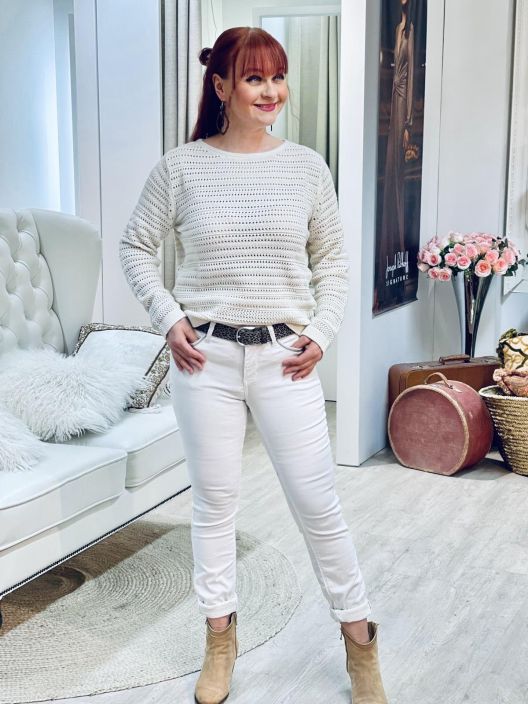 Street One PitsiNeulepusero 303820 Soft Beige tuotekuva 4 Street One PitsiNeulepusero 303820 Soft Beige tuotekuva 4