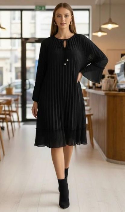 New Collection Sifonkimekko/Tunika 25952 Pliseerattu tuotekuva 18