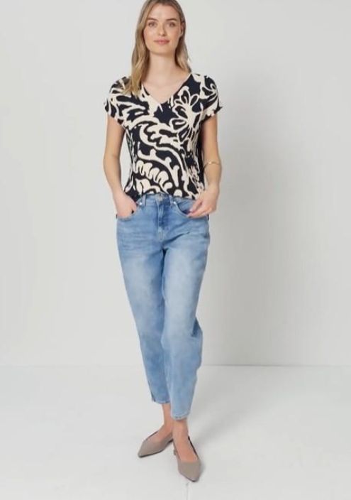 Street One T-Paita 324801 Jersey tuotekuva 3 Street One T-Paita 324801 Jersey tuotekuva 3