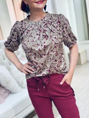 IN FRONT In Front Pusero Grazia 16877 Burgundy