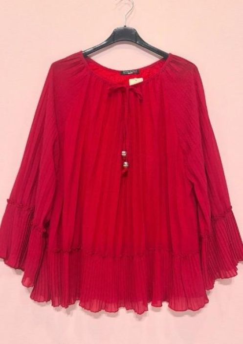 New Collection SifonkiPusero 15952 Pliseerattu tuotekuva 4 New Collection SifonkiPusero 15952 Pliseerattu tuotekuva 4