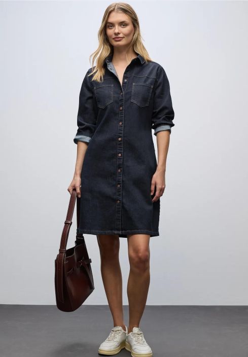 Street One FarkkuMekko 144681 Rinse Blue Washed