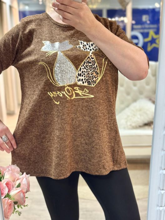 New Collection NeulePusero Cat 603 tuotekuva 1