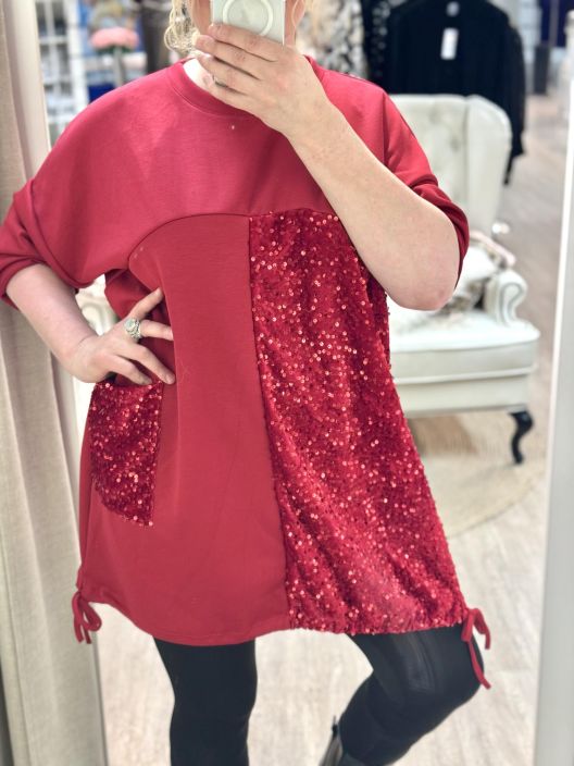 New Collection CollegeMekko/Tunika Paljetti 30921 tuotekuva 4