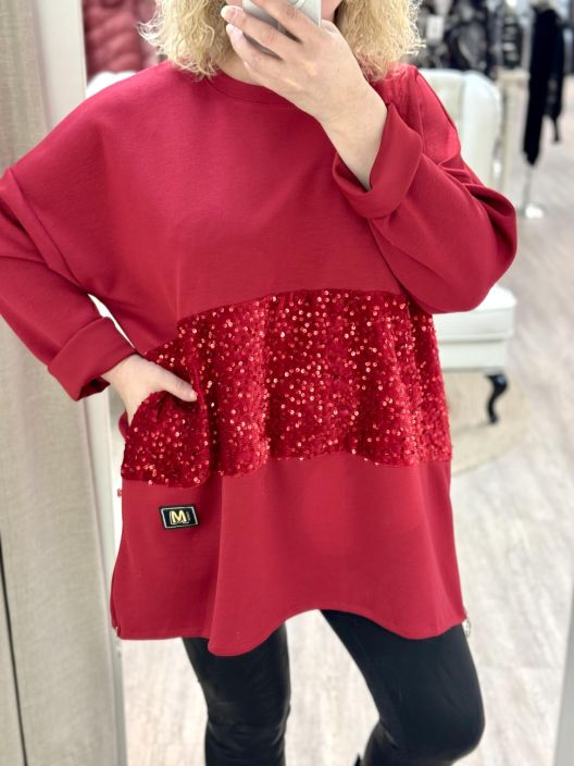 New Collection Tunika PaljettiCollege 2092 tuotekuva 4