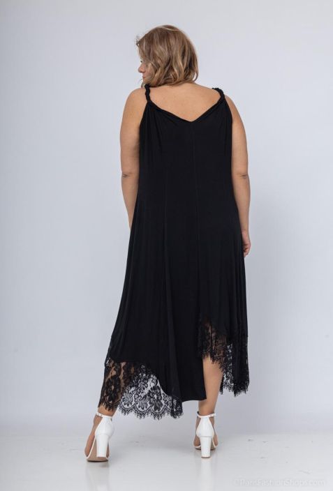 New Collection Mekko Sarl Musta New Collection hihaton mekko todella mukavaa viskoositrikoota. Malli on a-linjainen ja