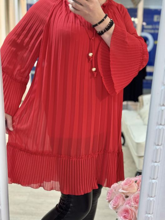 New Collection Sifonkimekko/Tunika 25952 Pliseerattu tuotekuva 8