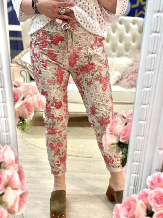 New Collection Joggerit 603 Flower tuotekuva 9