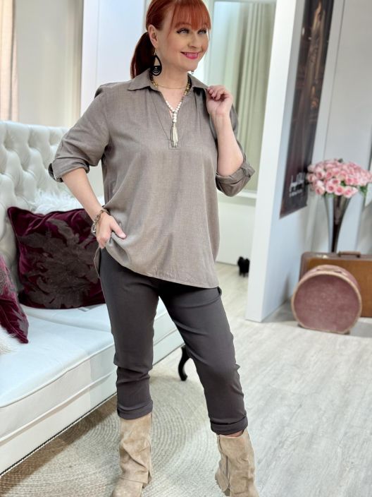 Cecil Pusero 346038 Cocoa Taupe Melange tuotekuva 3