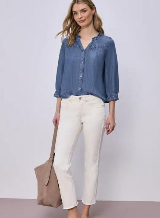 Street One Farkkupusero Ruffle 346414 tuotekuva 1