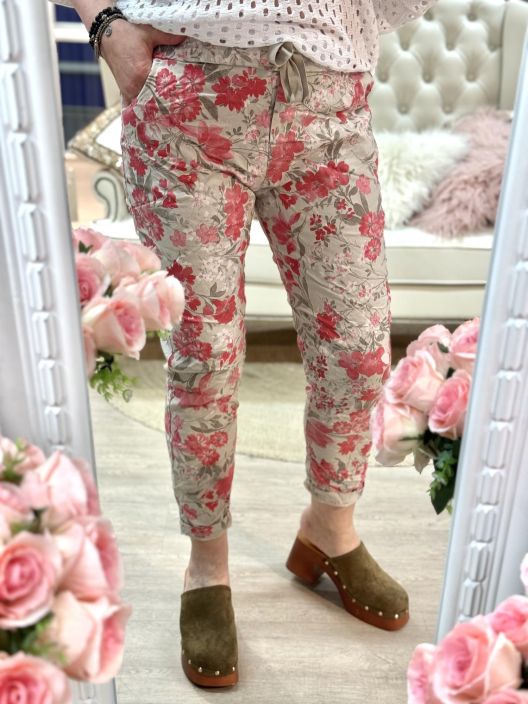New Collection Joggerit 603 Flower tuotekuva 5