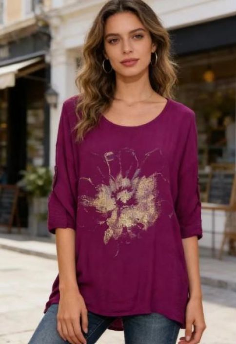 New Collection TunikaPusero KultaKukka 01622 tuotekuva 15 New Collection TunikaPusero KultaKukka 01622 tuotekuva 15