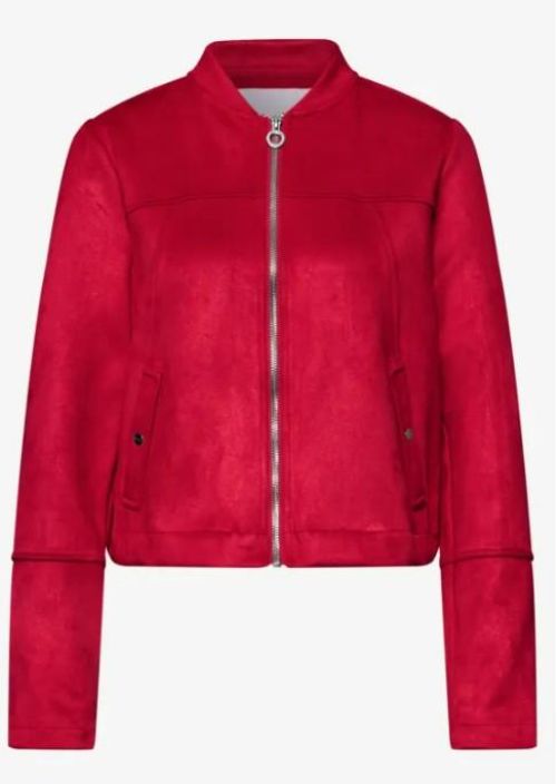 Street One Keinomokkajakku 212993 Salsa red tuotekuva 7