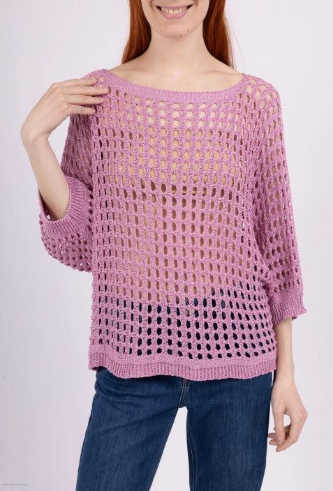 New Collection Kimalle-VerkkoNeule Pusero 3652 tuotekuva 4