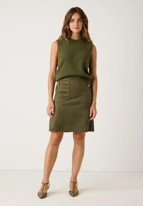 MORE&amp;MORE Hame Tekstiilimokka 51095003 Olive Leaf tuotekuva 1