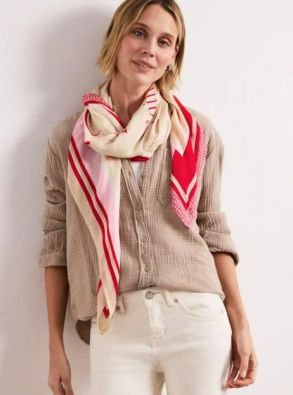 Street One Kolmiohuivi 573093 Salsa Red