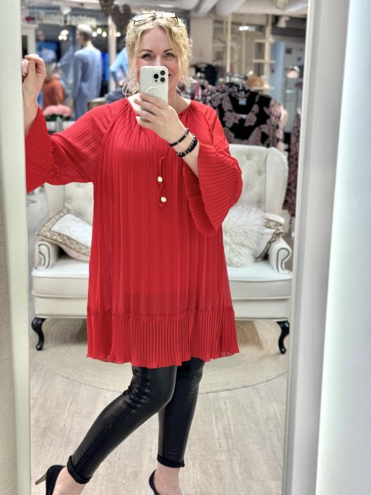 New Collection Sifonkimekko/Tunika 25952 Pliseerattu tuotekuva 7