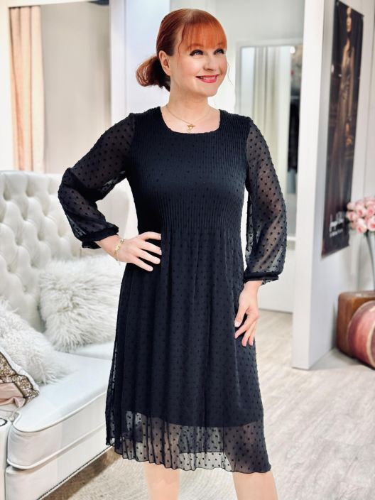 2B Sifonkimekko Tamas 1011144 Black tuotekuva 1