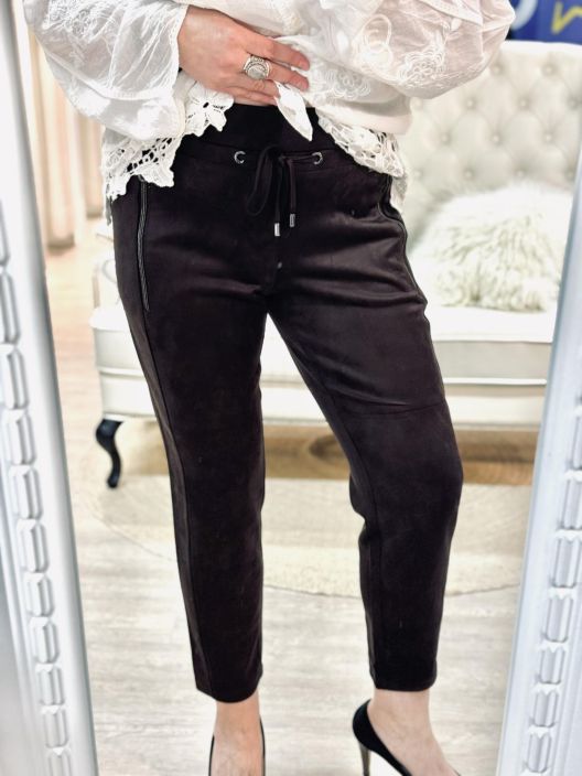 Street One KeinomokkaHousut Bonny Zip 379659 Deep Roast Brown tuotekuva 2