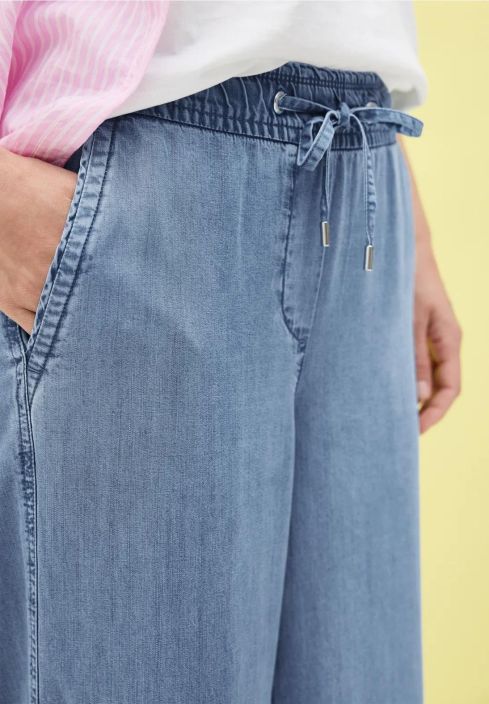 Cecil Housut Neele 379439 Light Blue Wash tuotekuva 6