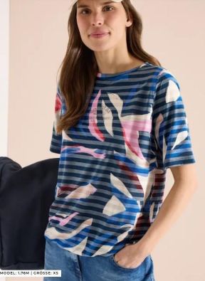 CECIL Cecil T-Paita Burnout 325033