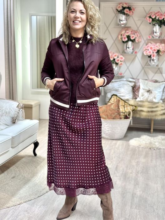 Street One BomberJakku 212854 Jazz Berry tuotekuva 1