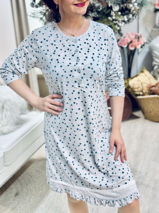 New Collection Yöpaita Sydän 4136 tuotekuva 4