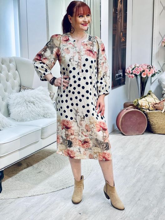 In Front Mekko Pauline 16943 Cream tuotekuva 3