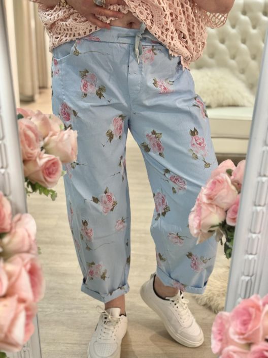 New Collection Housut Kukka 625626 tuotekuva 1