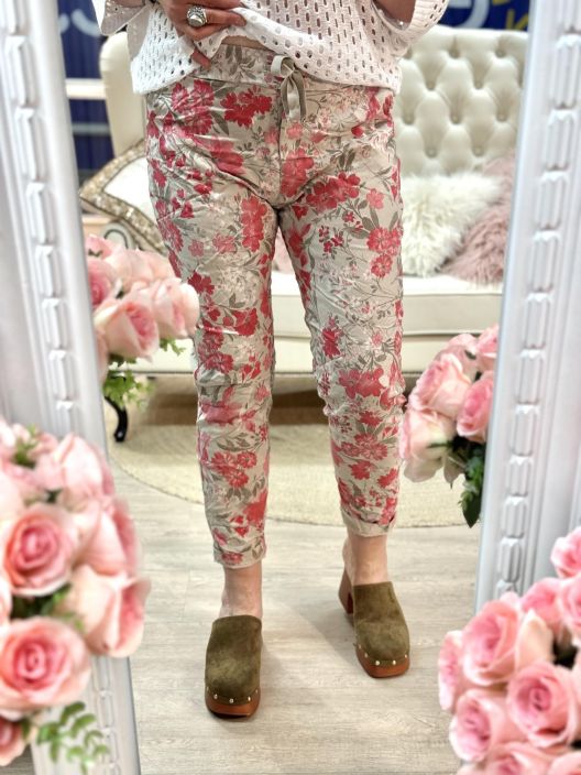 New Collection Joggerit 603 Flower tuotekuva 8