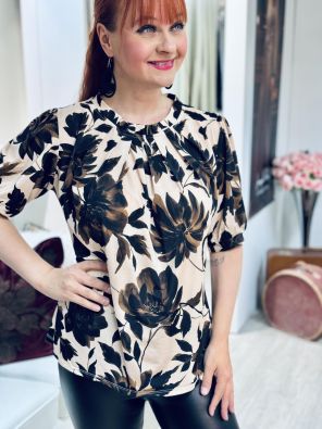 IN FRONT In Front Pusero Grazia 16883 Brown